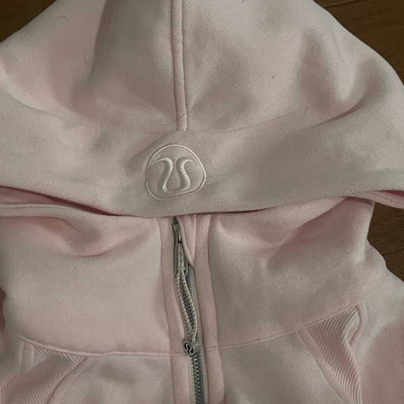strawberry milkshake scuba half zip hoodie - Picture 4 of 4